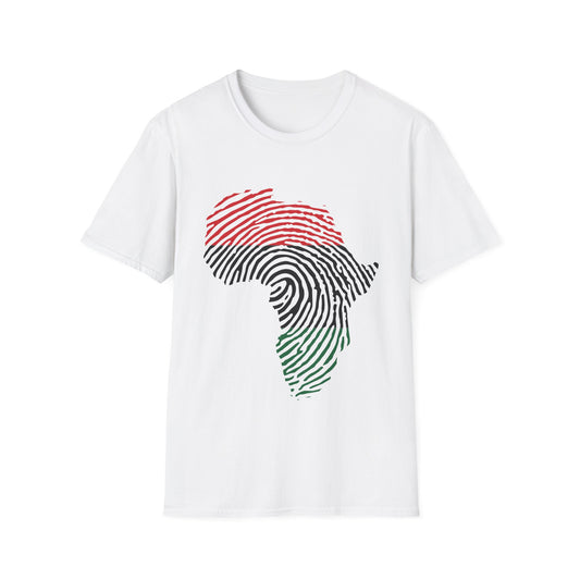 Pan-African Fingerprint Map T-Shirt - Regular Fit