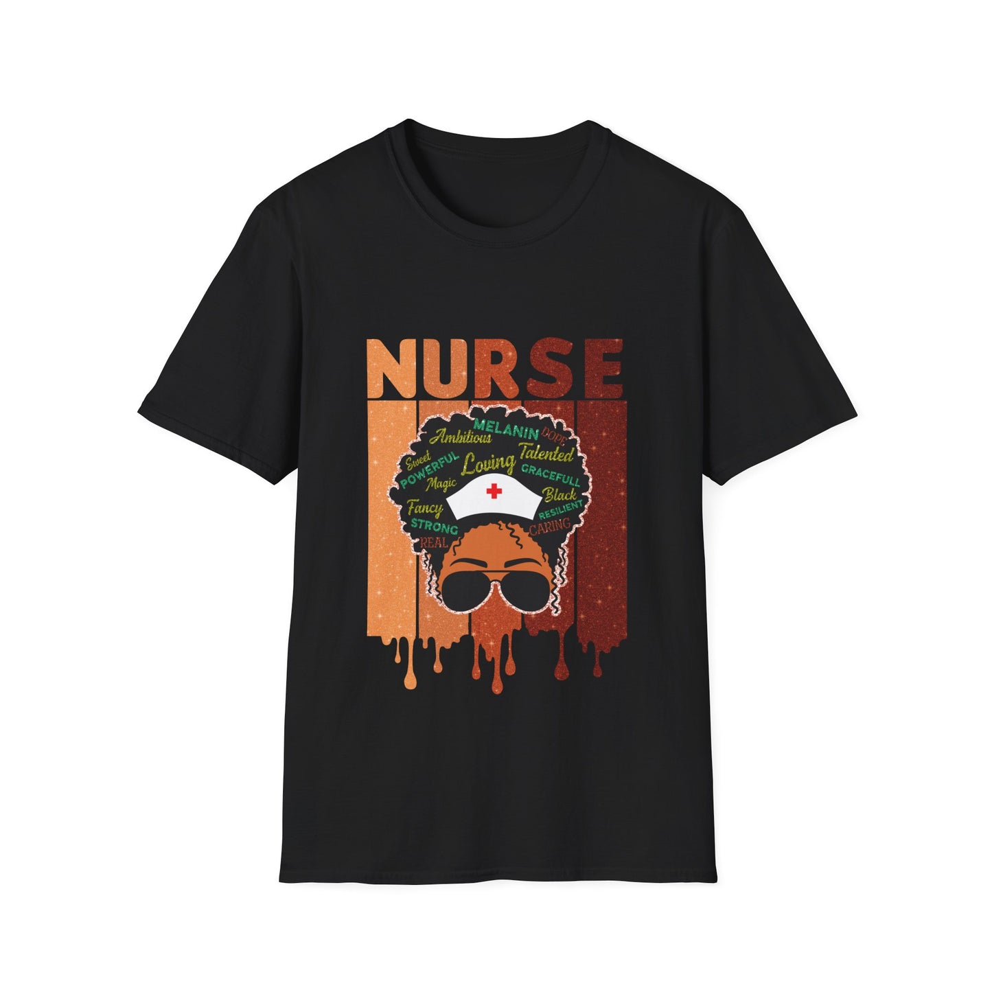 Black Nurse T-Shirt - Regular Fit