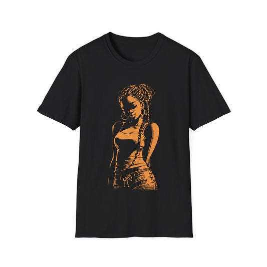Copper Braid Queen T-Shirt - Regular Fit