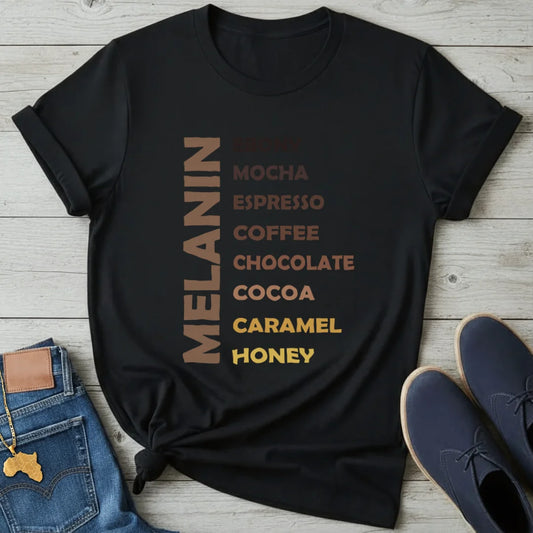 Melanin Shades Gradient T-Shirt