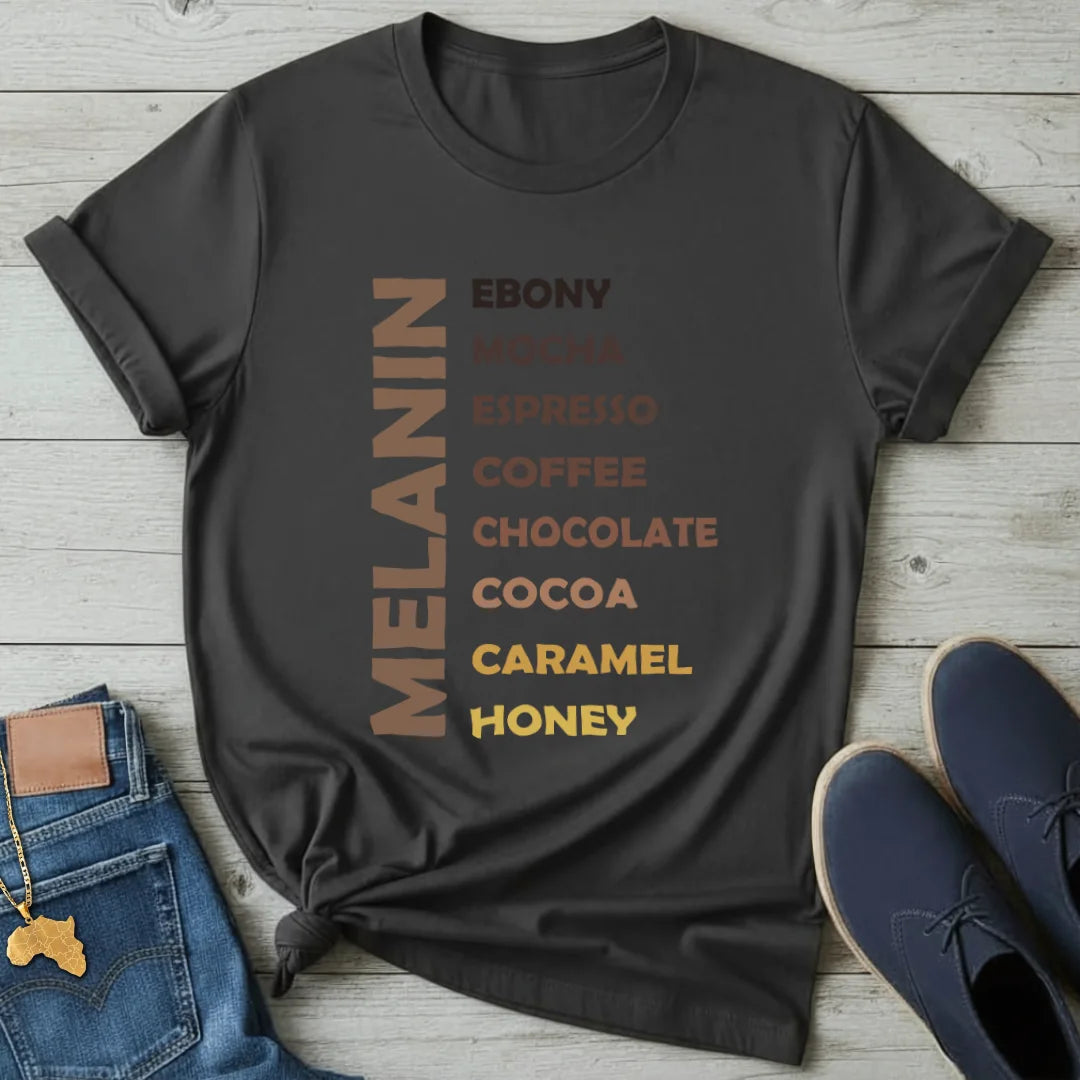 Melanin Shades Gradient T-Shirt