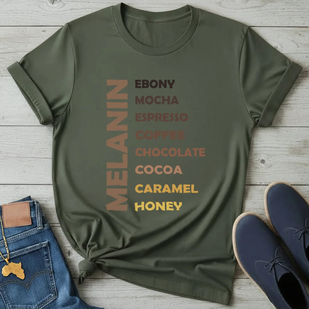 Melanin Shades Gradient T-Shirt