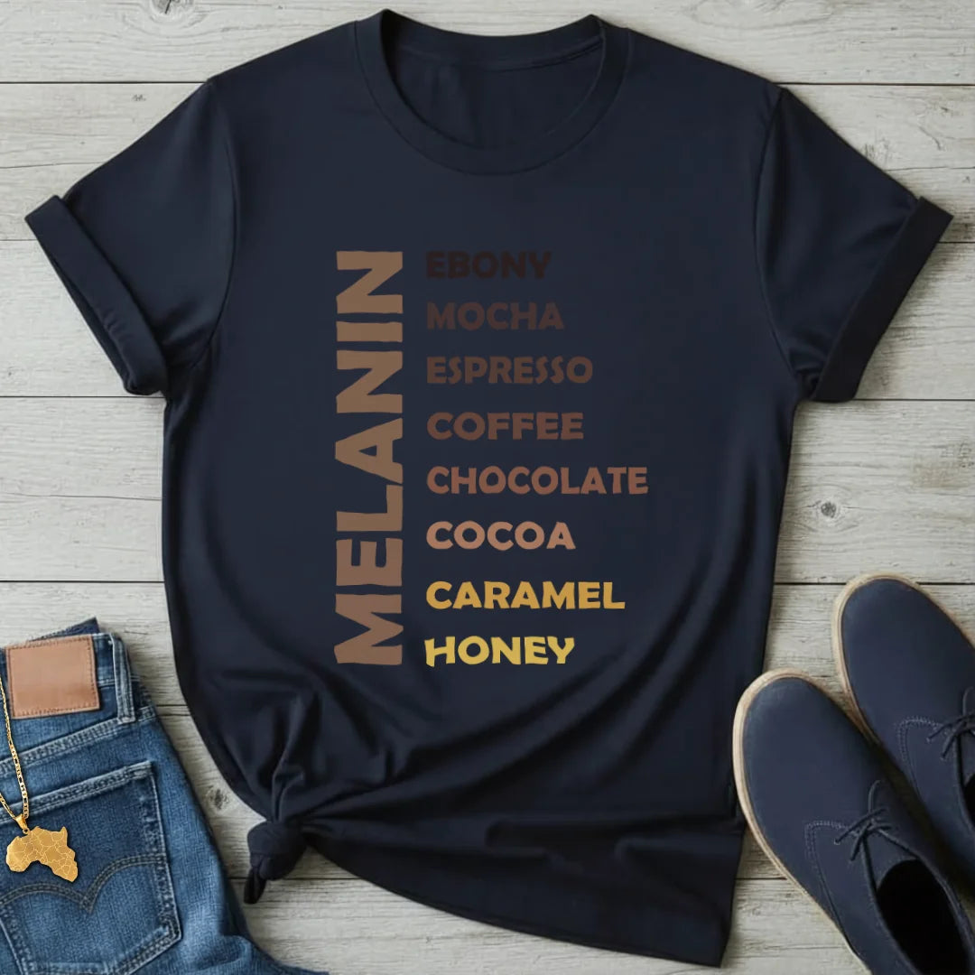 Melanin Shades Gradient T-Shirt