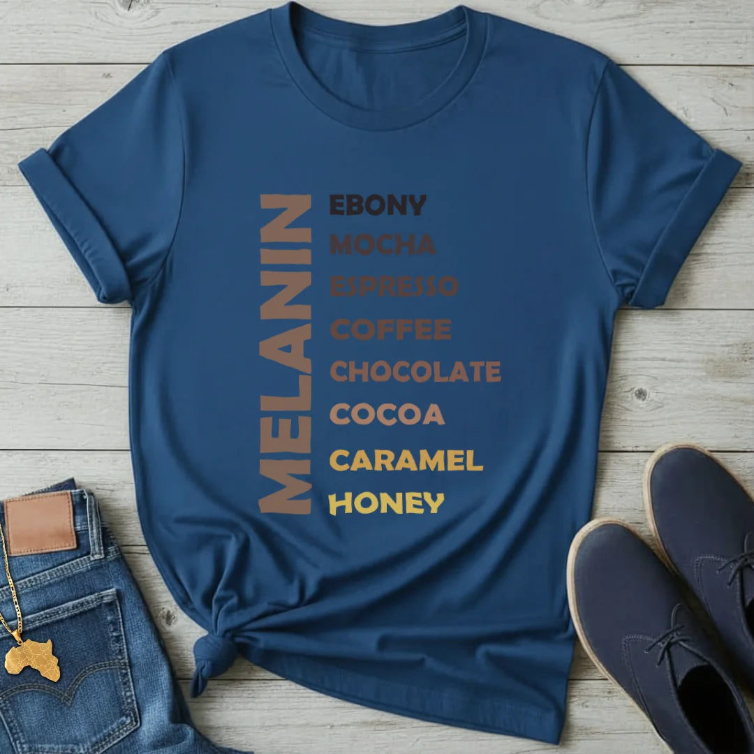 Melanin Shades Gradient T-Shirt