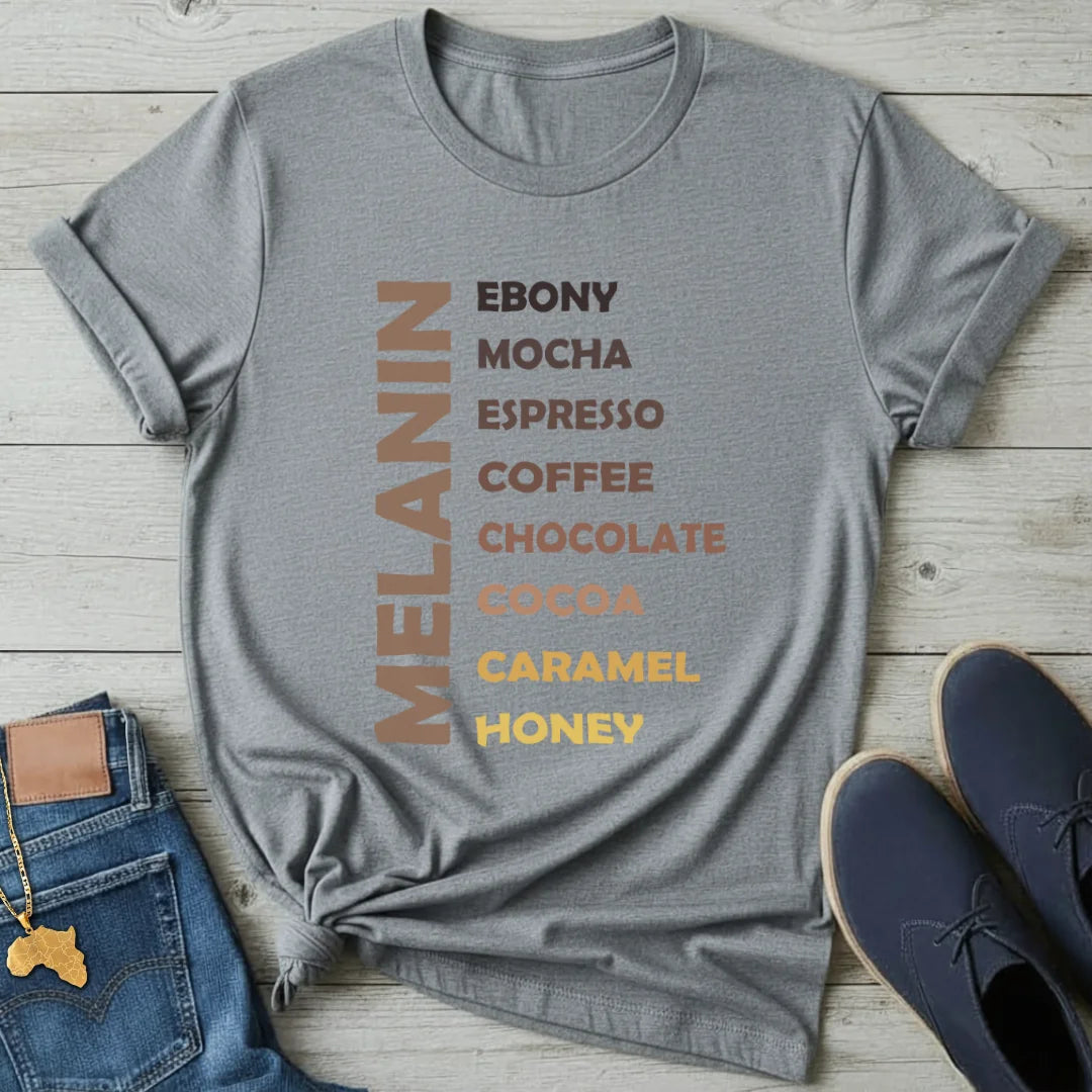 Melanin Shades Gradient T-Shirt