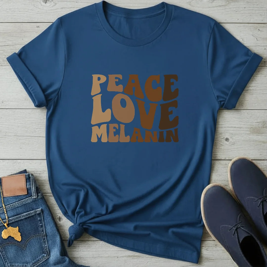 Peace Love Melanin T-Shirt